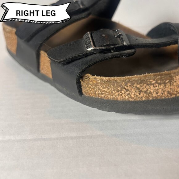 Birkenstock Mayari sandals (Black leather) - Picture 12 of 14